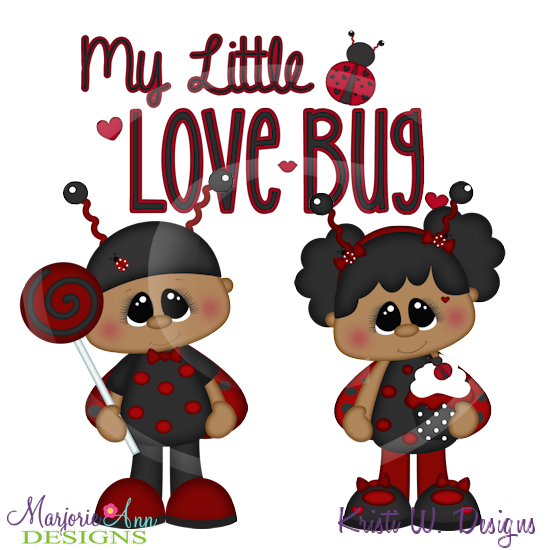 My Little Love Bug Cutting Files Includes Clipart - Click Image to Close